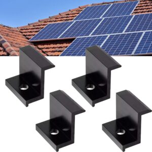 4Pcs Solar Panel Mounting Z Bracket Solar System Install Accessories