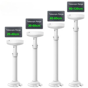 I-Type Aluminum Surveillance CCTV Dome Camera Bracket