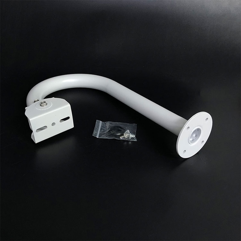 J Type 30cm Length Surveillance Camera Wall Pendant/Ceiling Mount Bracket Holder Position Direction Adjustable CCTV Camera Stand