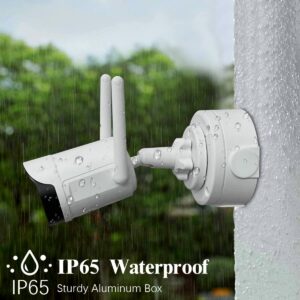 Metal Aluminum PTZ Junction Box for CCTV Dome Bullet Camera - Image 3