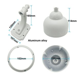 Outdoor Waterproof IP66 Dome Camera's Case Shell for PTZ Dome IP Camera - Image 4