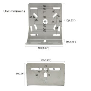 L-shaped Right Angle Universal Adapter for PTZ Dome Camera - Image 3