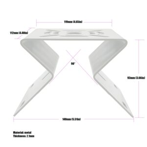 Right-Angle Wall Corner Iron Pole Mount Bracket - Image 3