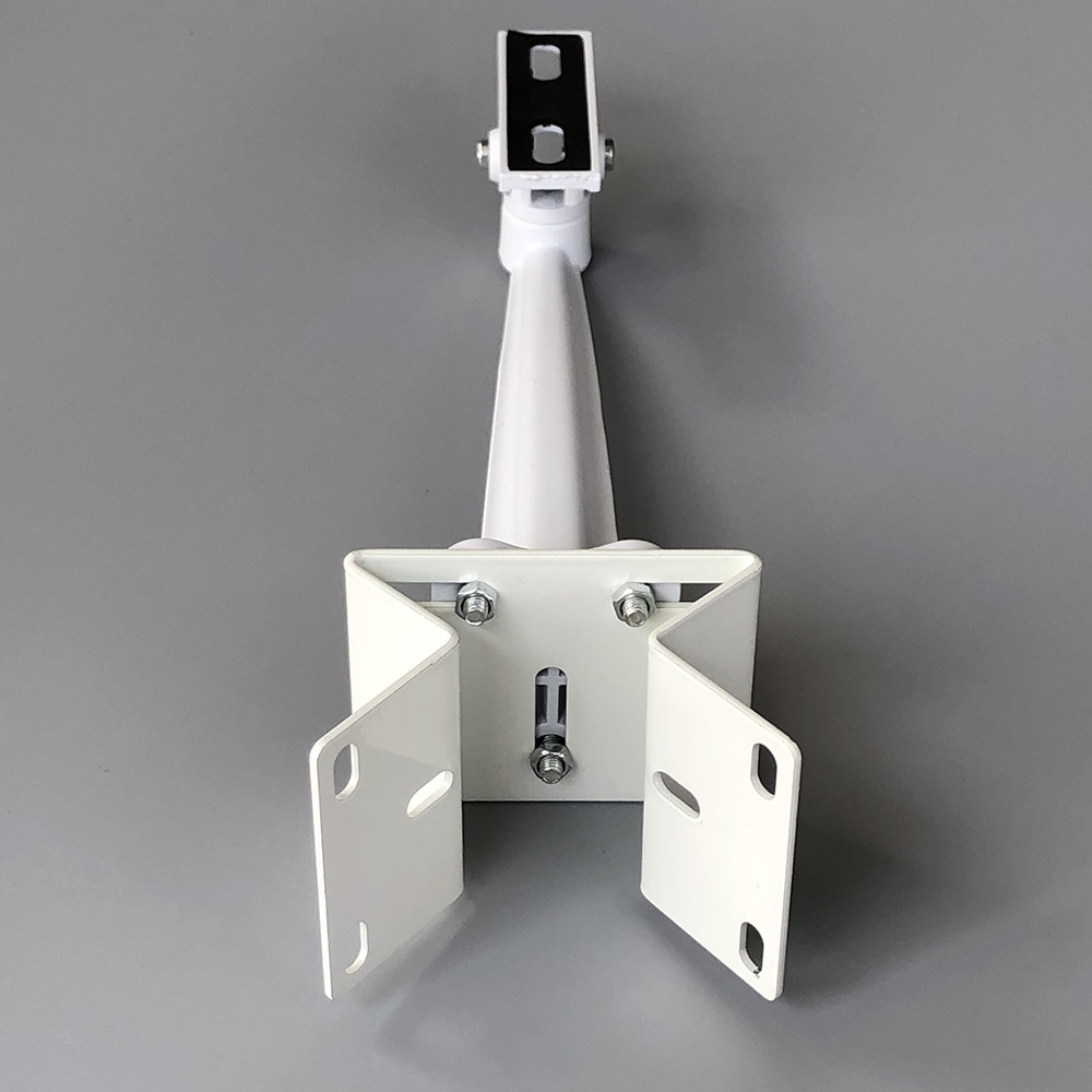 Black/White CCTV Camera Bracket Wall Mount Stand Holder 90 Degree External Wall Corner Bracket For Security Surveillance Camera