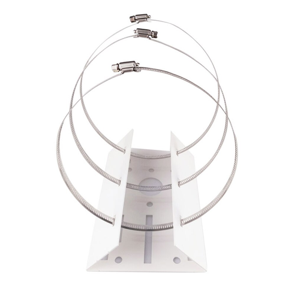 Outdoor Thickened CCTV Surveillance Camera Pole Mount for Hikvision Pole Support Bracket With Hoop