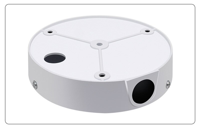 Aluminum Alloy Dome Surveillance Bracket Camera Hidden Line Base Box Adapter Plate Conch Ceiling Hoisting Mount Cctv Accessories