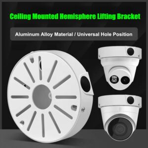 Aluminum Alloy Dome Surveillance Bracket Line Base Box Adapter