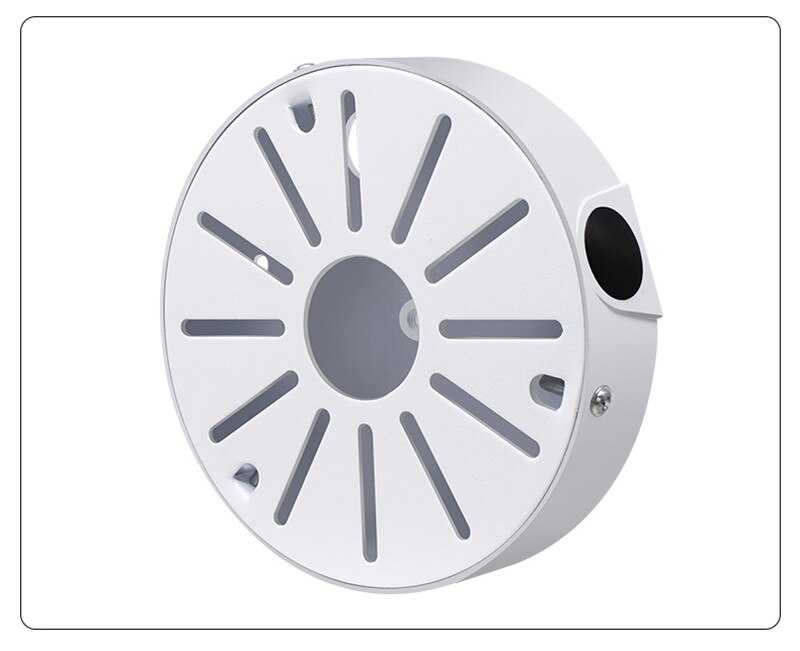 Aluminum Alloy Dome Surveillance Bracket Camera Hidden Line Base Box Adapter Plate Conch Ceiling Hoisting Mount Cctv Accessories